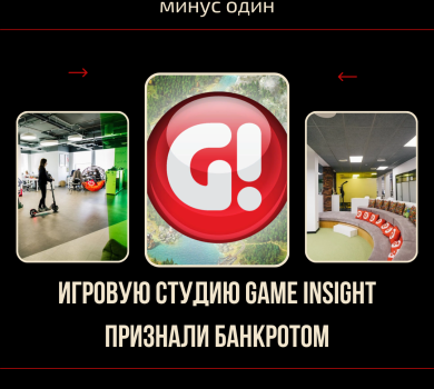 Игровую студию Game Insight признали банкротом